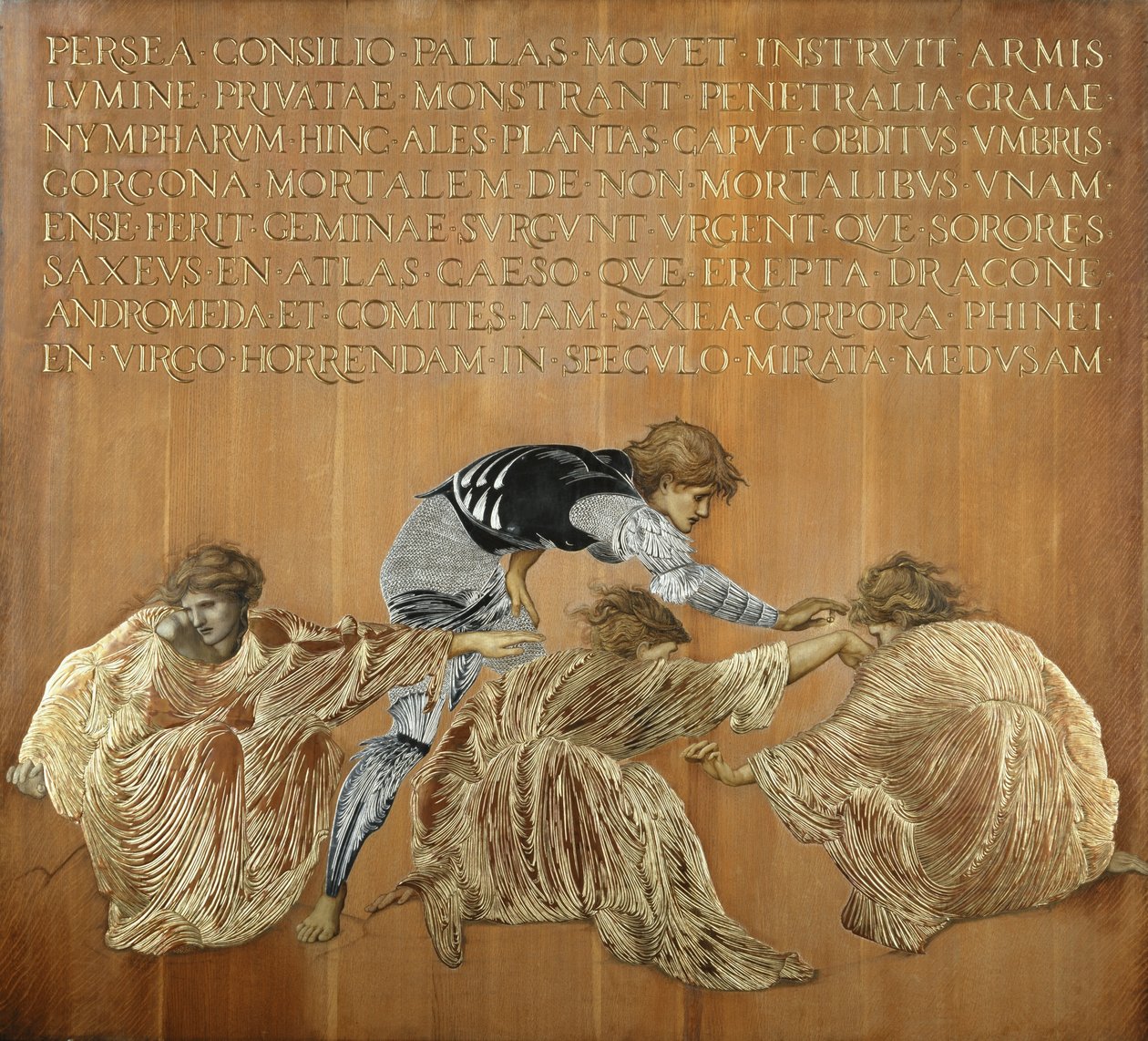 Perseus und die Graien von Edward Coley Burne Jones