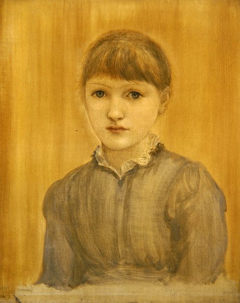 Porträt der Tochter des Künstlers Margaret von Edward Coley Burne Jones