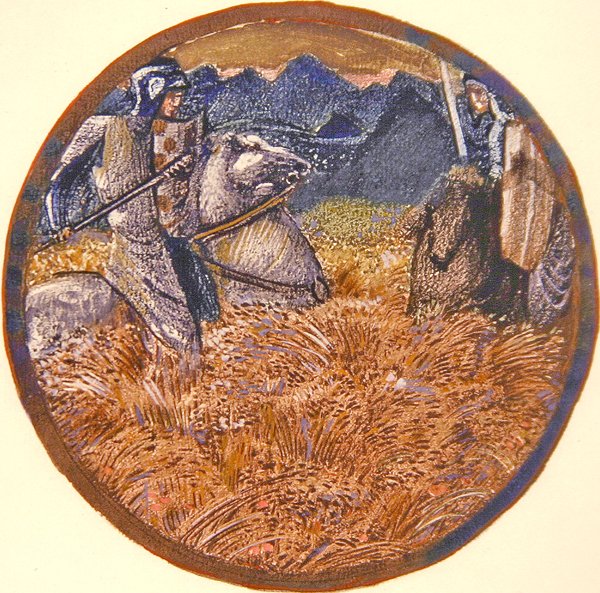 Das Blumenbuch: XXX. Saturns Abscheu von Edward Coley Burne Jones