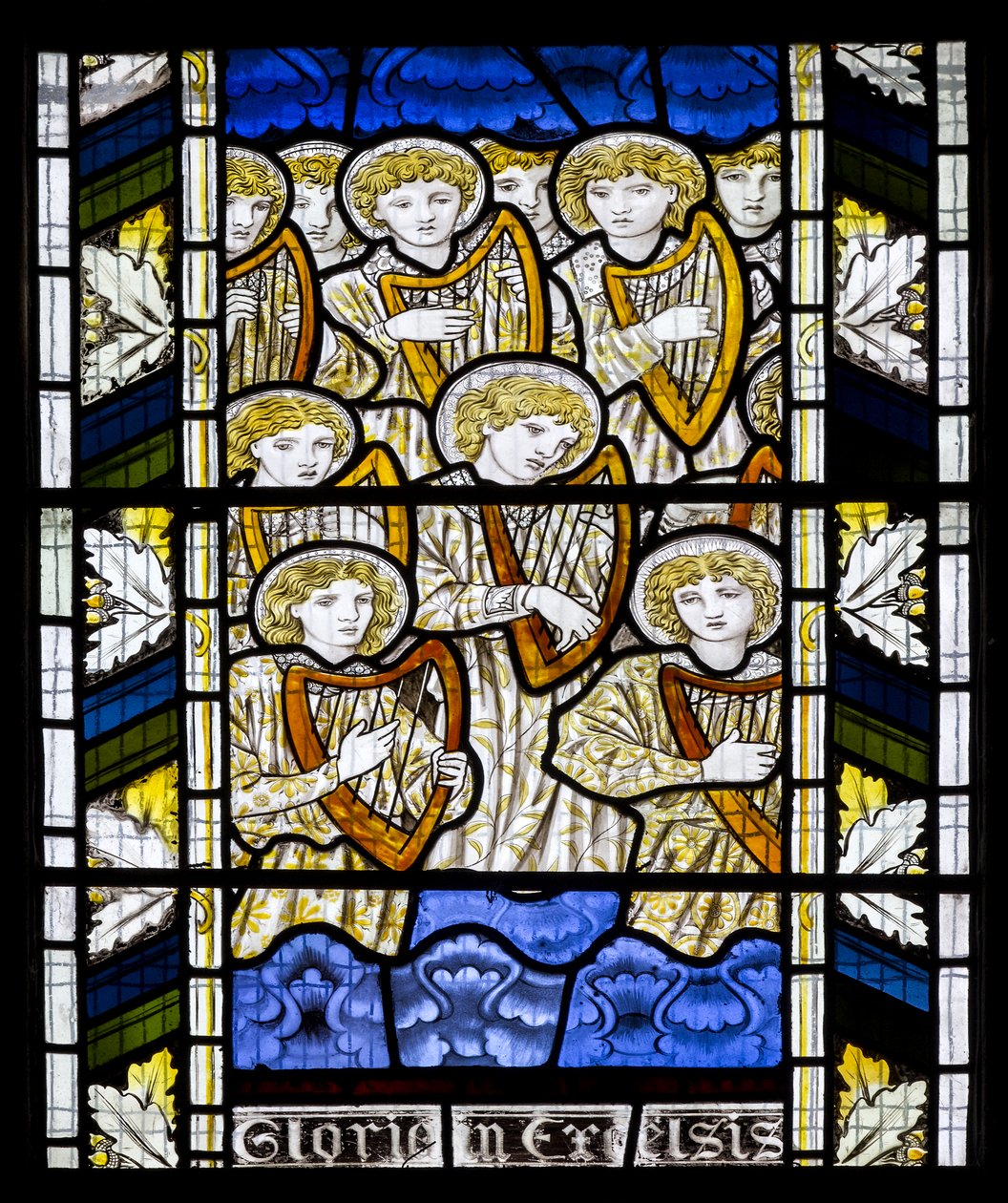 Cambridge, All Saints, Gloria In Excelsis, 1866 von Edward Burne Jones