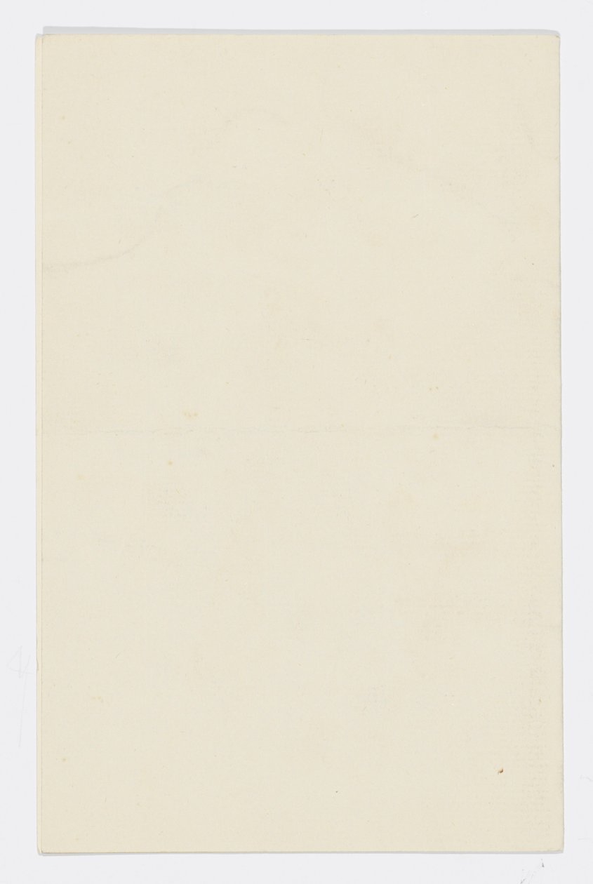 Brief an die Enkelin des Künstlers Angela Thirkell von Edward Burne Jones