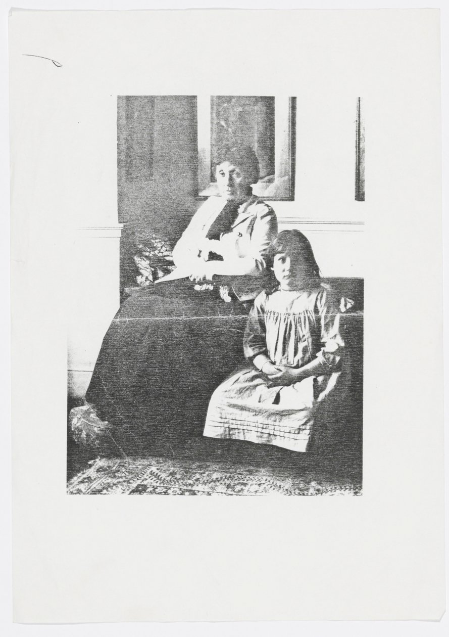 Brief an die Enkelin des Künstlers Angela Thirkell von Edward Burne Jones