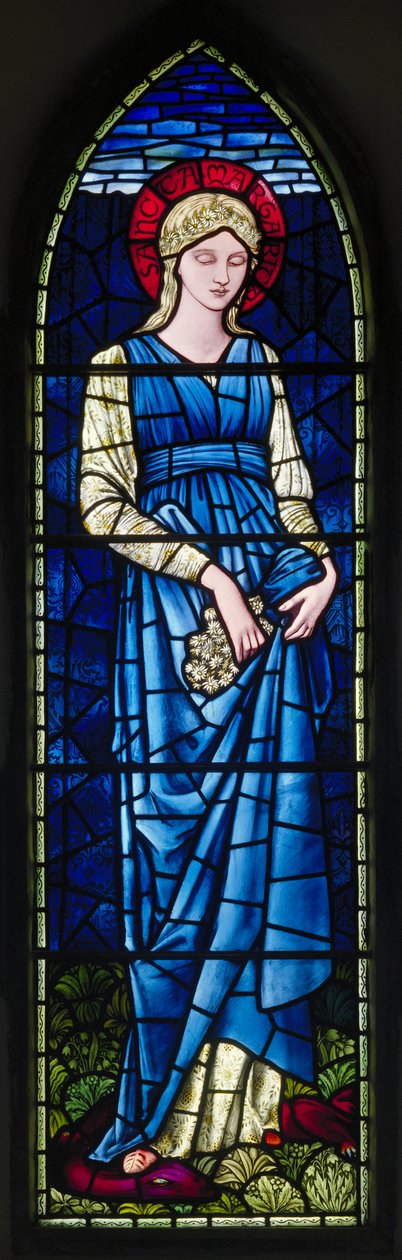 St. Margaret, 1894 von Edward Burne Jones