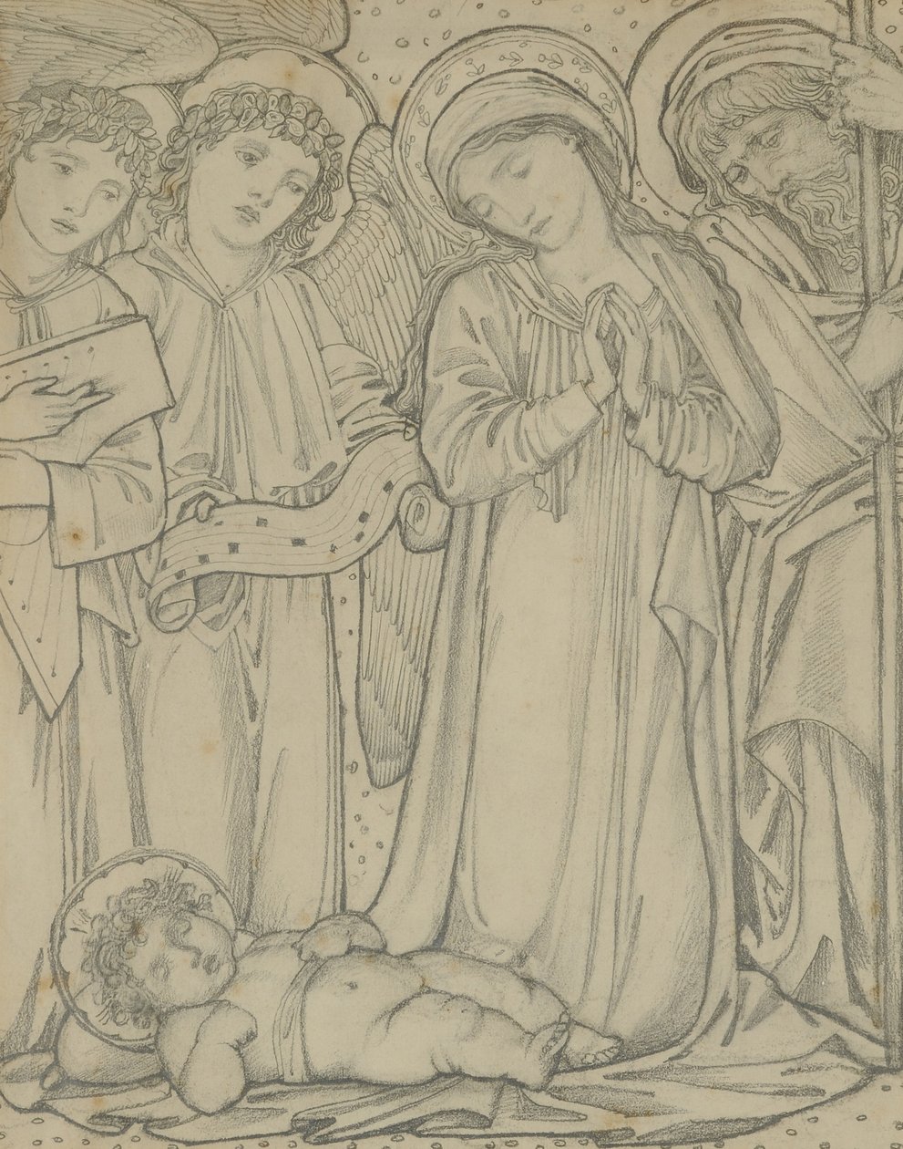 Die Heilige Familie von Edward Burne Jones