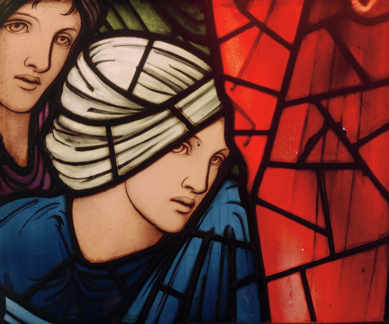 Das Jüngste Gericht Fenster (Detail) von Edward Burne Jones