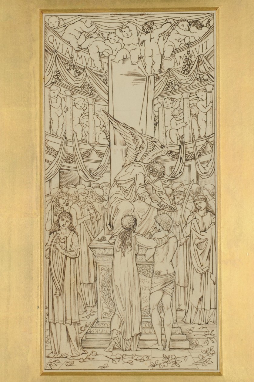 Die mystische Hochzeit von Edward Burne-Jones