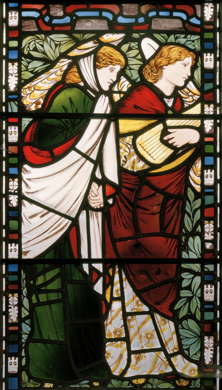 Das neue Jerusalem (Detail) von Edward Burne Jones