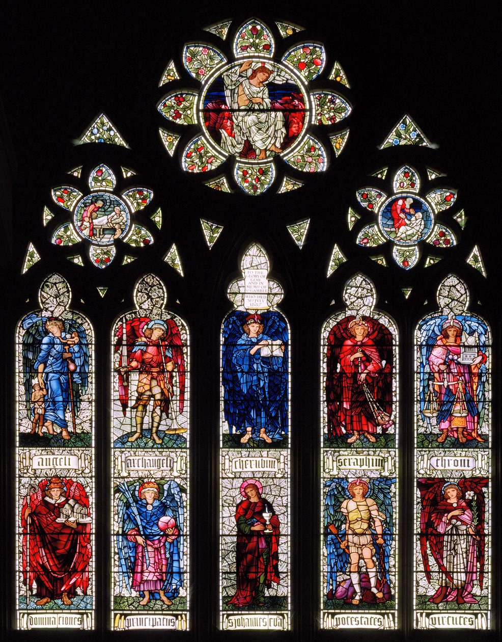 Westfenster von Edward Coley Burne Jones