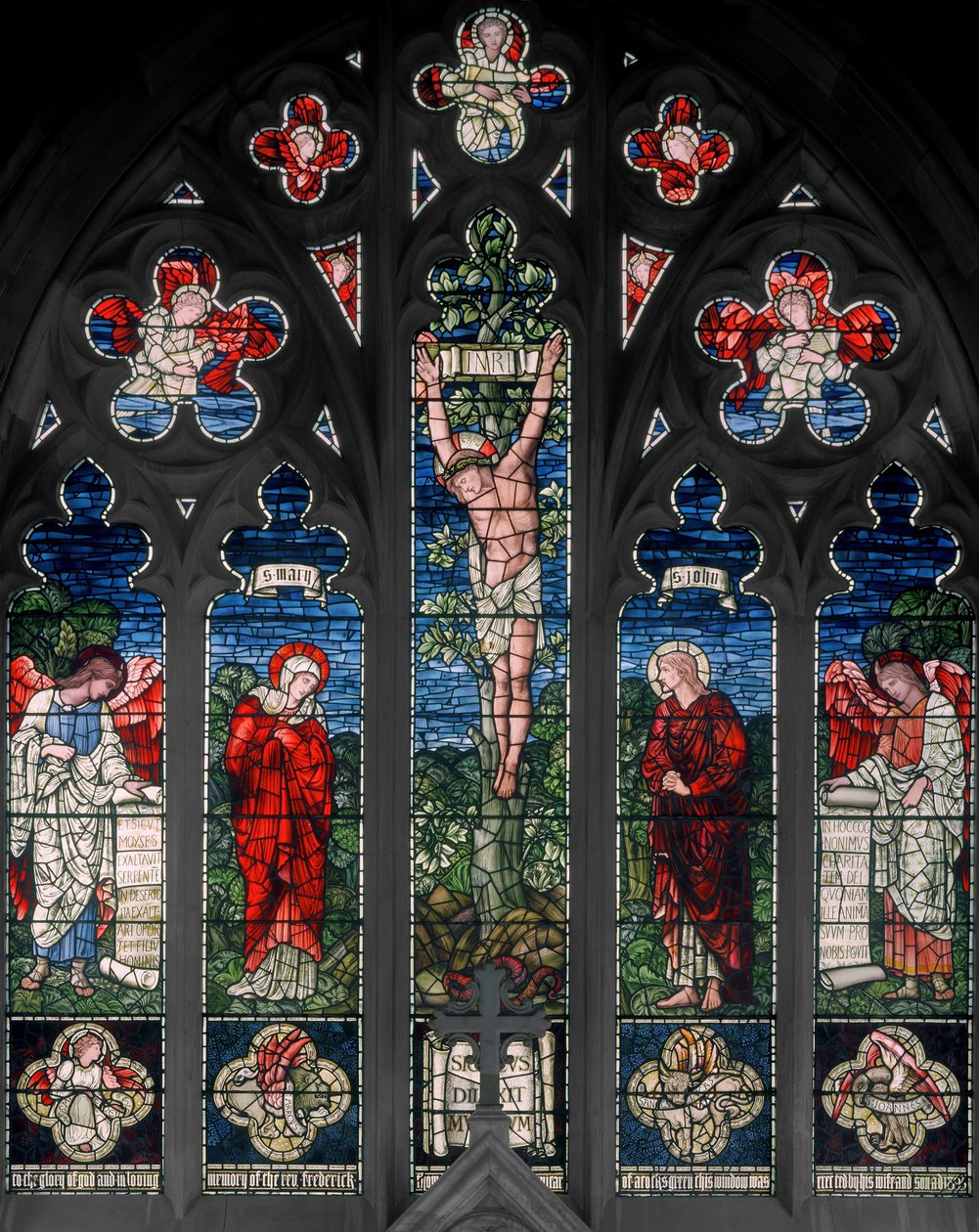 Ostfenster (1895) von Edward Coley and Dearle Burne Jones