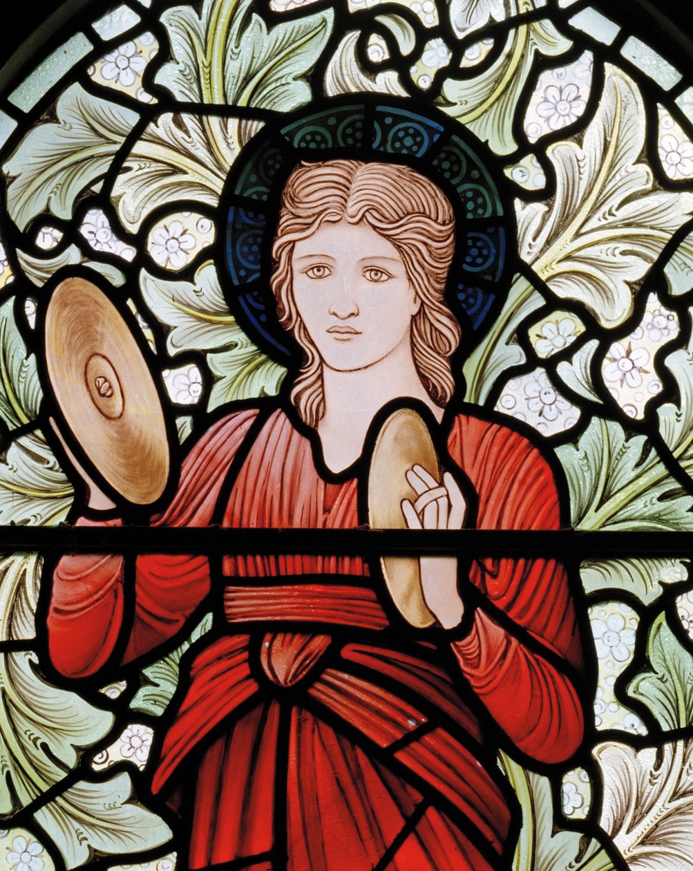 Miriam (Detail, 1902-1914) von Edward Coley and Dearle Burne Jones
