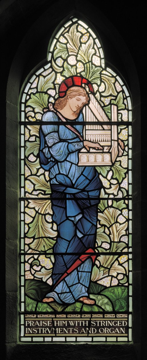 St. Cecilia (1902-1914) von Edward Coley and Dearle Burne Jones