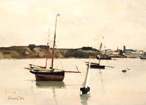 Hafen von St. Servan von Edward Darley Boit