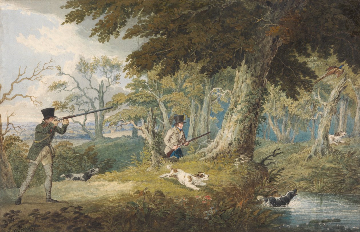 Fasanenjagd von Edward Duncan