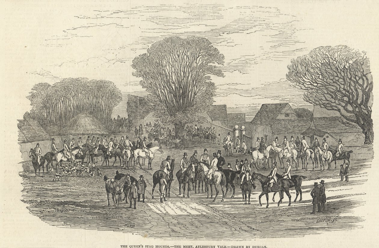 Die Jagdhunde der Königin: Das Treffen, Aylesbury Vale, aus 