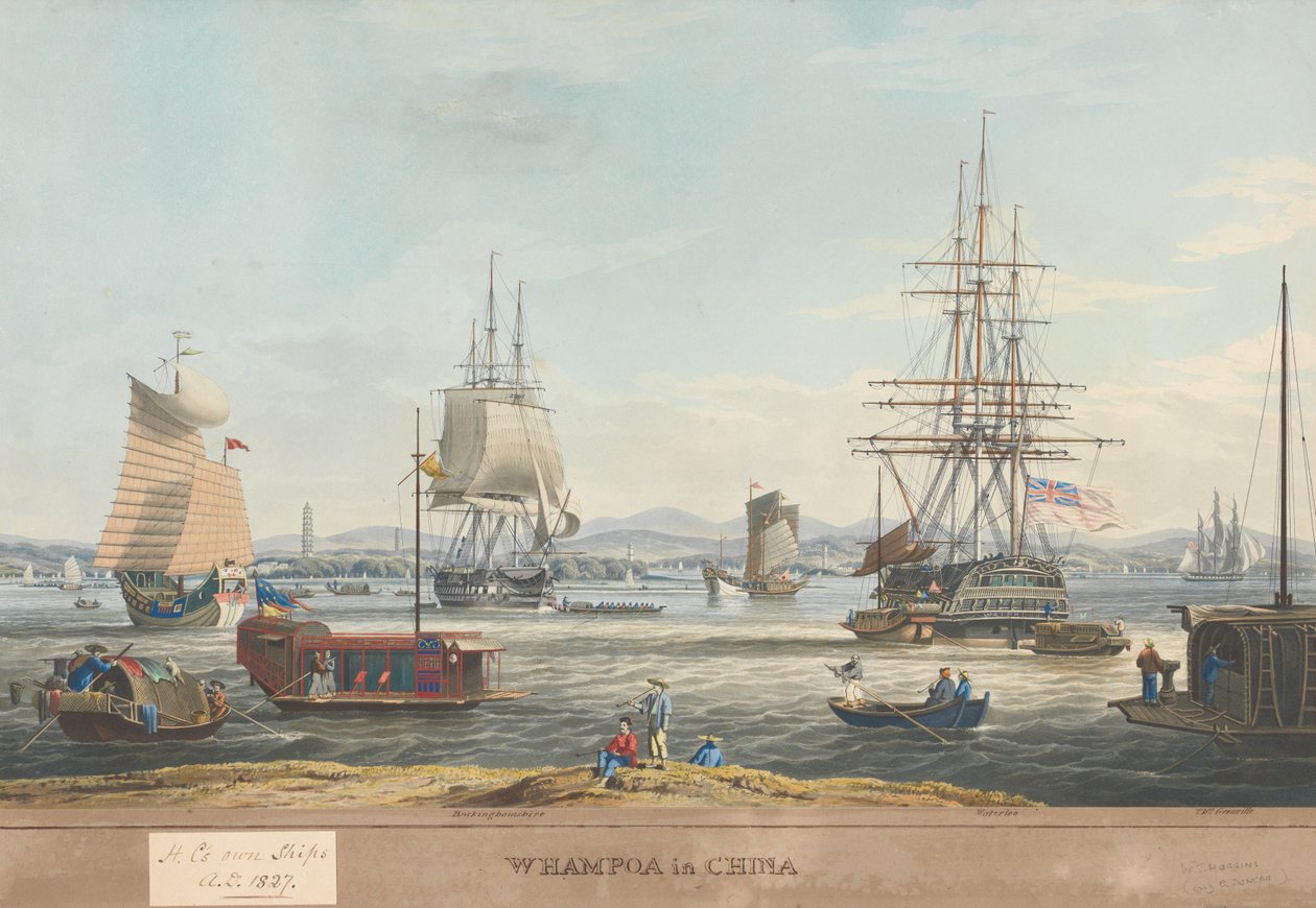 Whampoa, in China von Edward Duncan