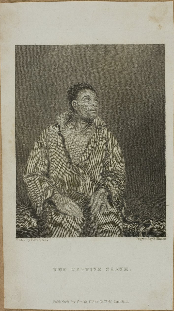 Der gefangene Sklave von Edward Finden