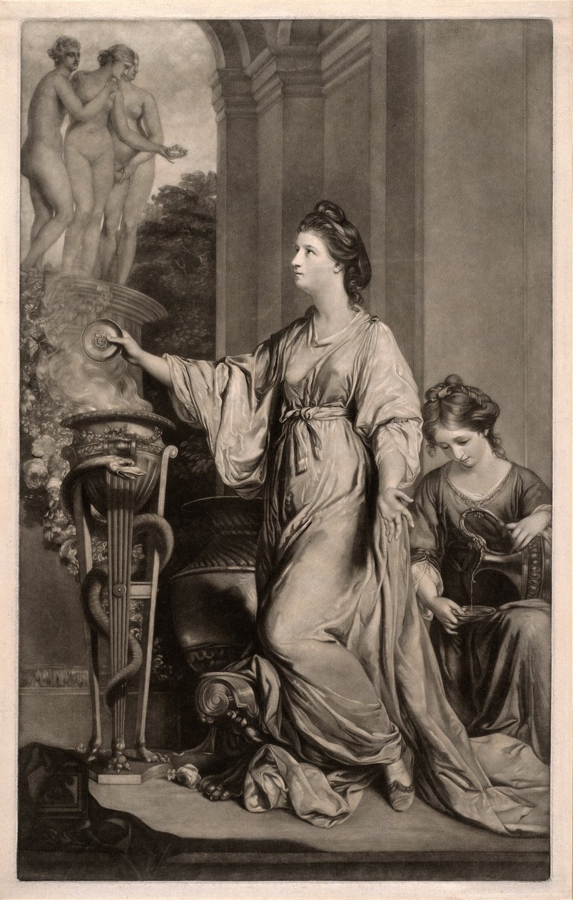 Lady Sarah Bunbury von Edward Fisher