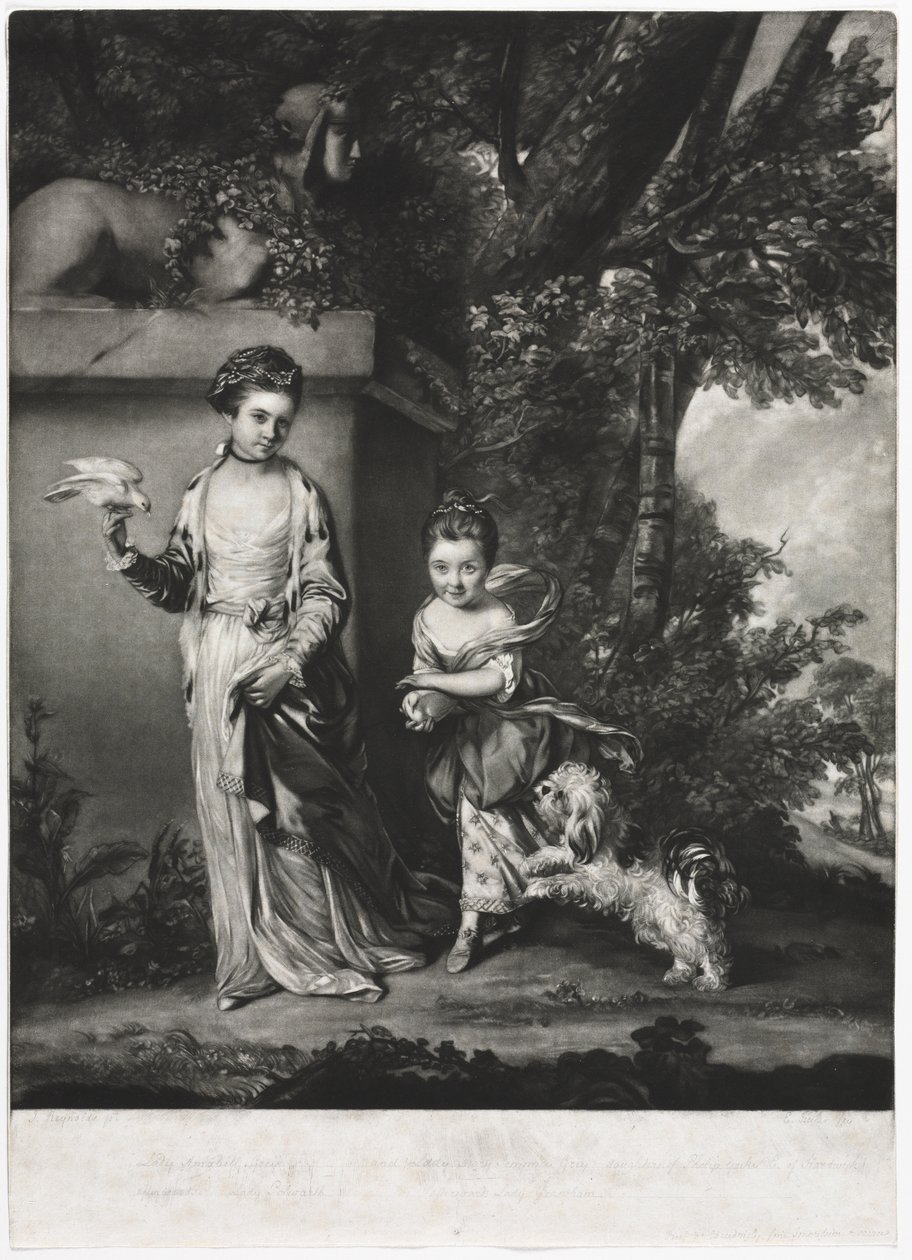 Die Damen Amabel und Mary Jemima Yorke von Edward Fisher