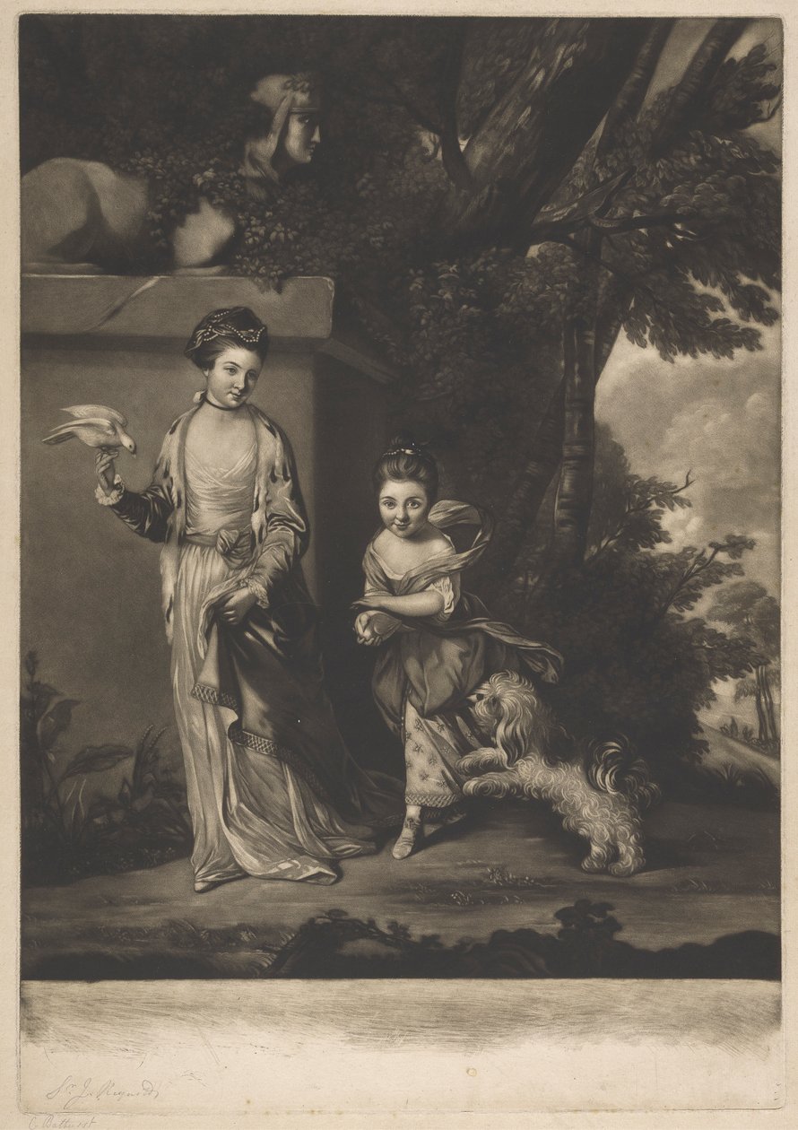 Die Damen Amabel und Mary Jemina Yorke von Edward Fisher
