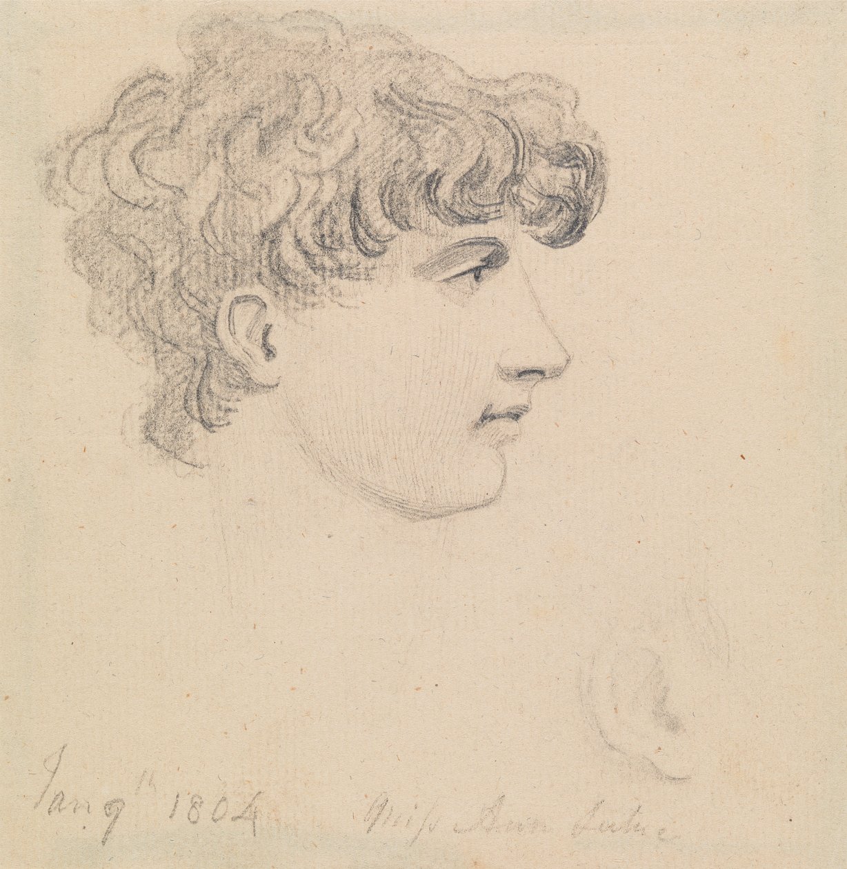 9. Januar 1804, Miss Ann Lukie (?) von Edward Francis Burney