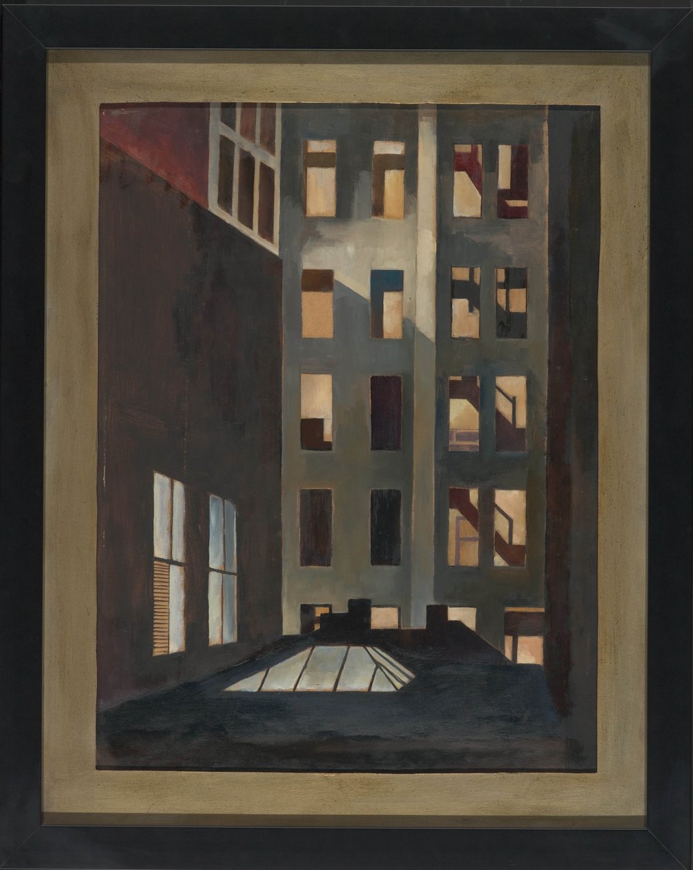 Dächer, New York City, ca. 1916 von Edward Franklin Fisk