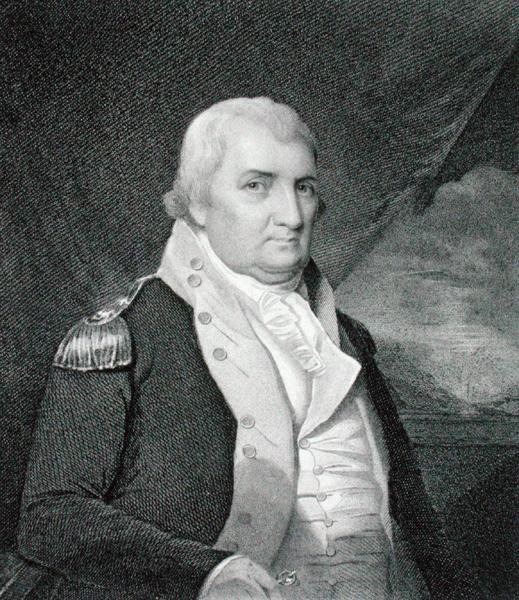 Generalmajor Charles Cotesworth Pinckney (1746-1825), graviert von Edward Wellmore von Edward Greene Malbone