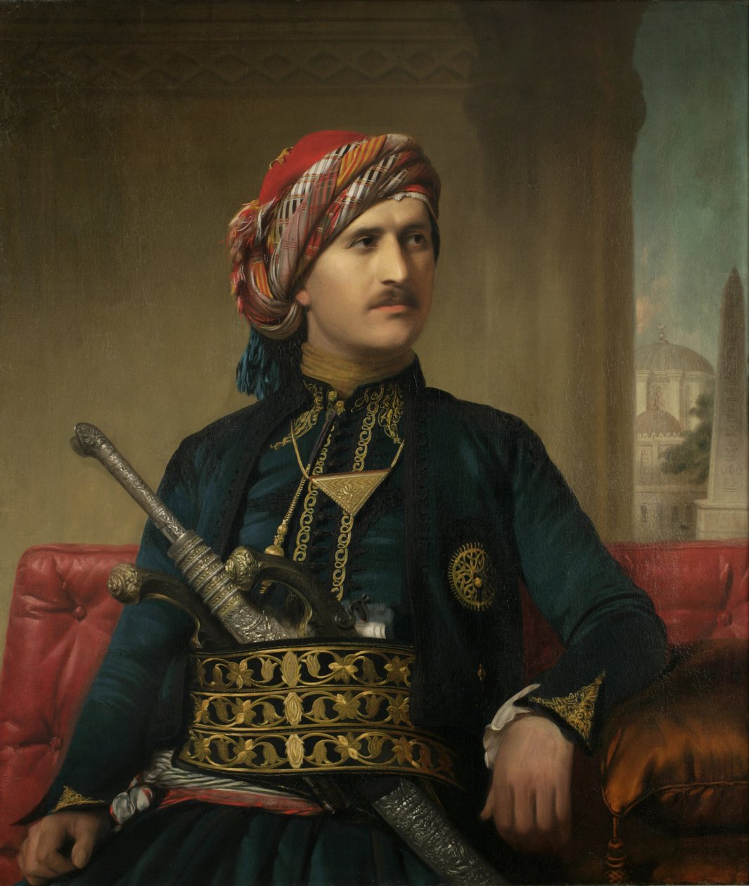 Armenier im alten türkischen Kostüm, 1848-49 von Edward Hartley Mooney