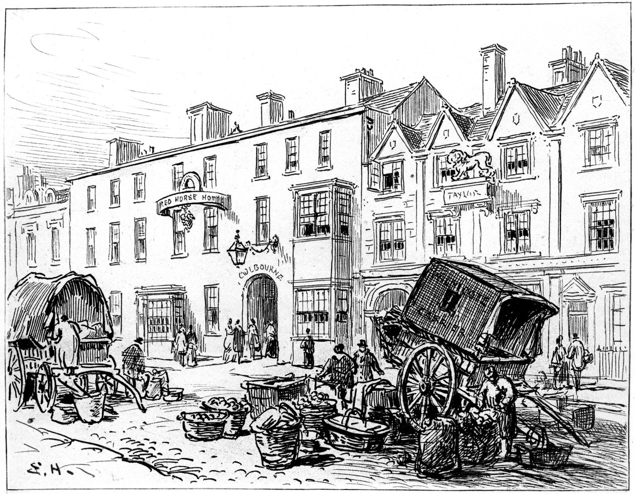 The Red House Hotel, Stratford-upon-Avon, Warwickshire, 1885 von Edward Hull