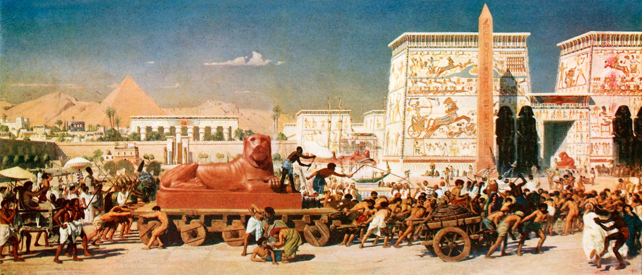 Israel in Ägypten von Edward John (after) Poynter