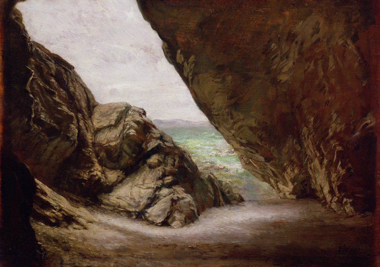 Die Höhle von Tintagel, 1903 von Edward John Poynter