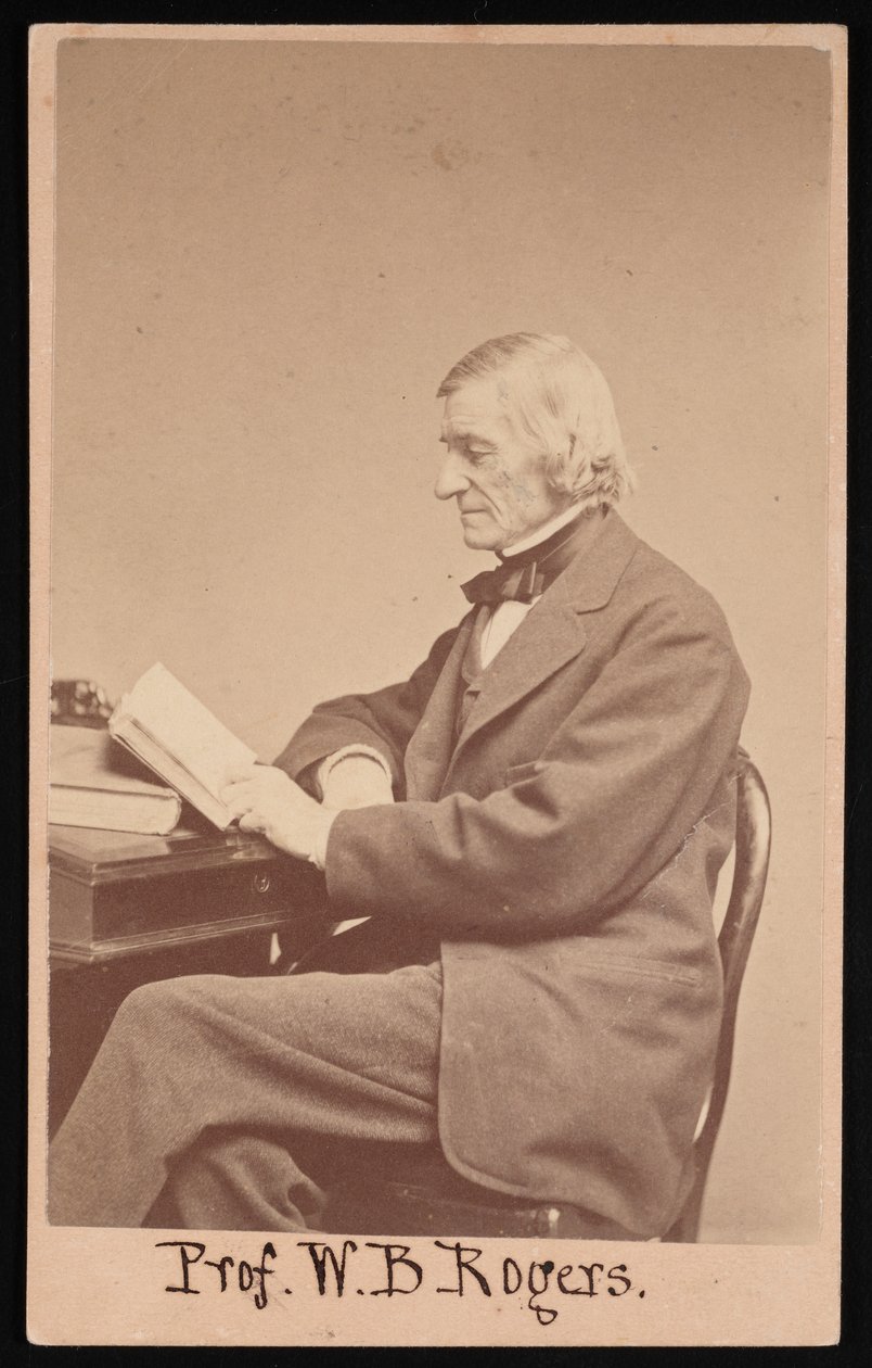 Porträt von William Barton Rogers 1804-1882, zwischen 1866 und 1873 von Edward L Allen