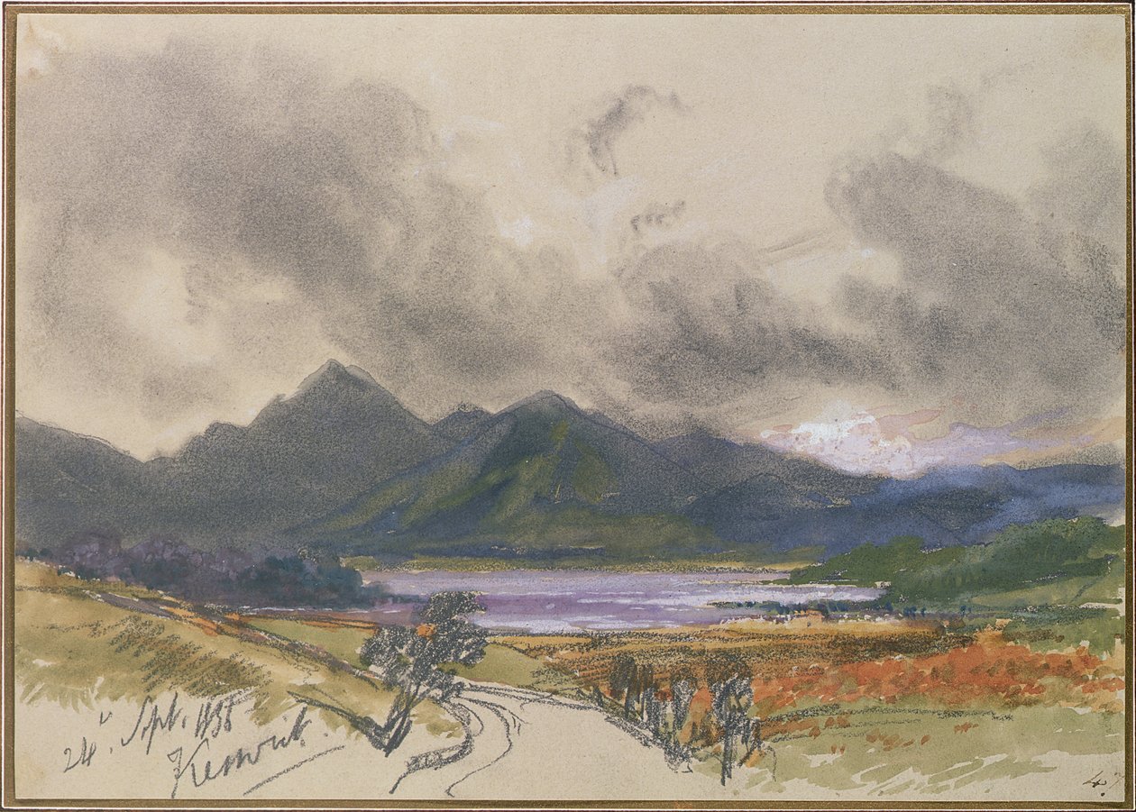 Keswick, 24. September 1836 von Edward Lear