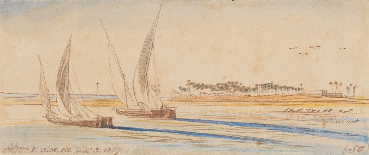 Nestet: 15:30 Uhr, 3. Jan. 1867 (50) von Edward Lear
