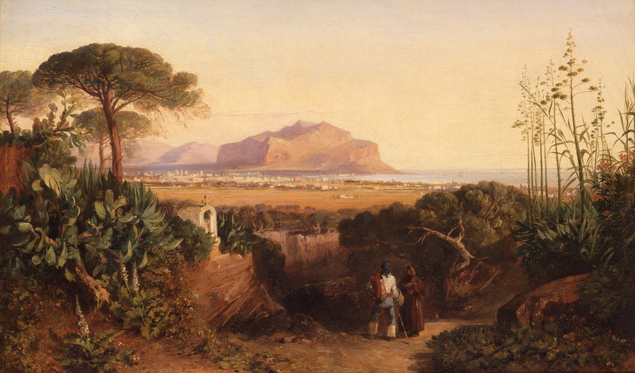 Palermo, Sizilien von Edward Lear