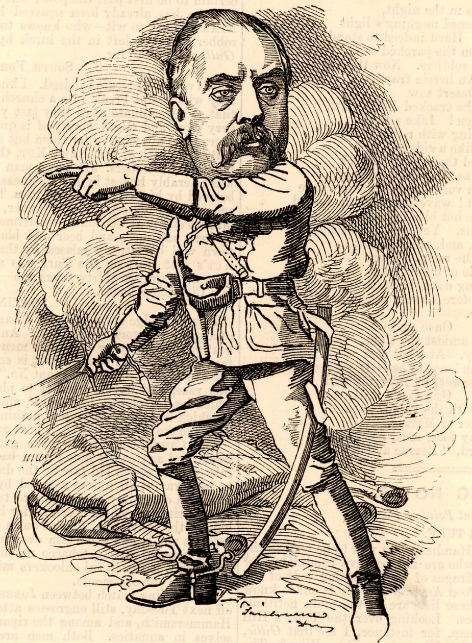 Gerald Graham (1831-1899) englischer Offizier, der bei den Royal Engineers diente von Edward Linley Sambourne