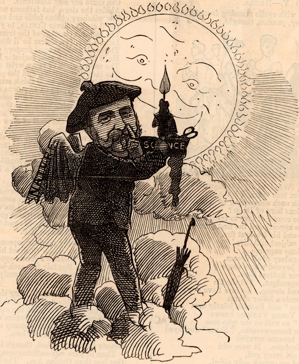 Porträt von Joseph Norman Lockyer von Edward Linley Sambourne