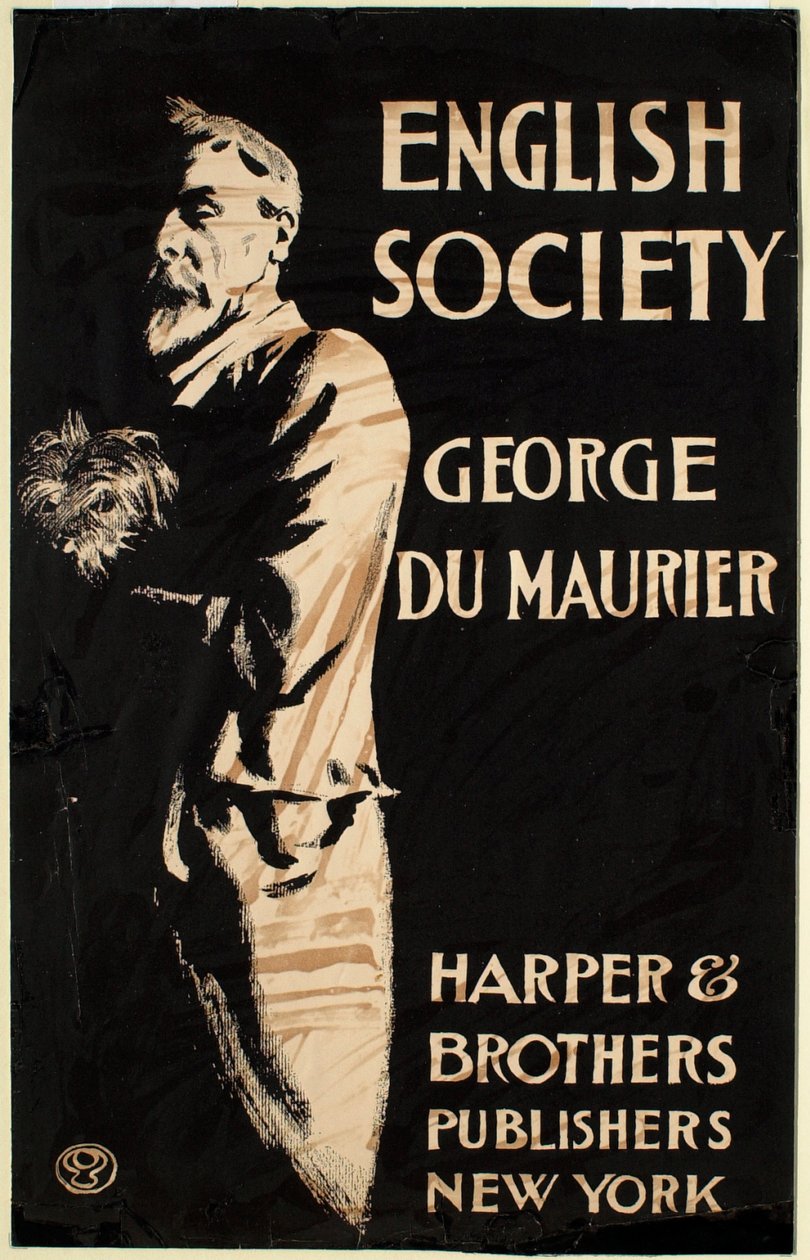Englische Gesellschaft, von George du Maurier, Harper & Brothers, Verleger von Edward Penfield