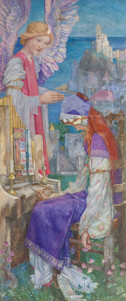 Heilige Cäcilia von Edward Reginald Frampton
