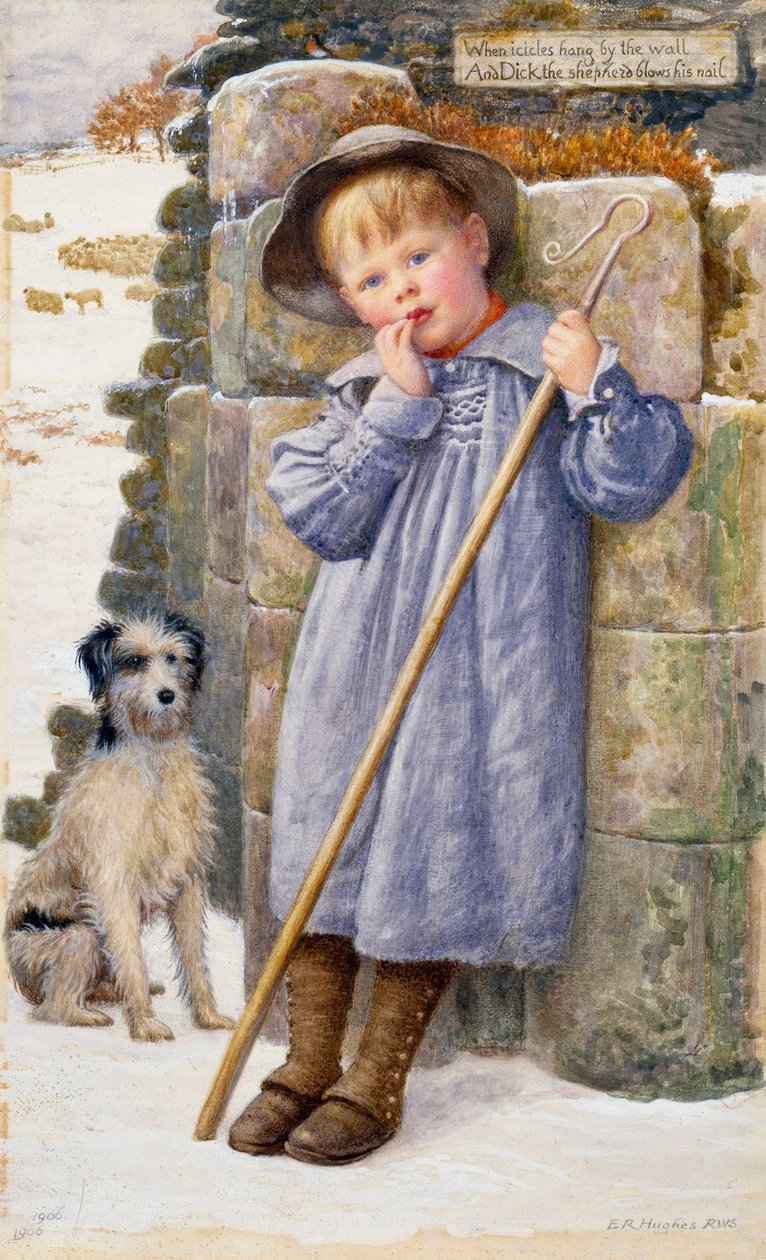 Dick der Schäfer von Edward Robert Hughes