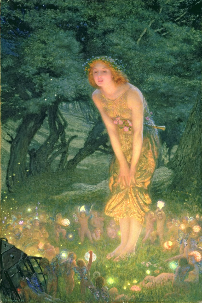 Mittsommernacht von Edward Robert Hughes