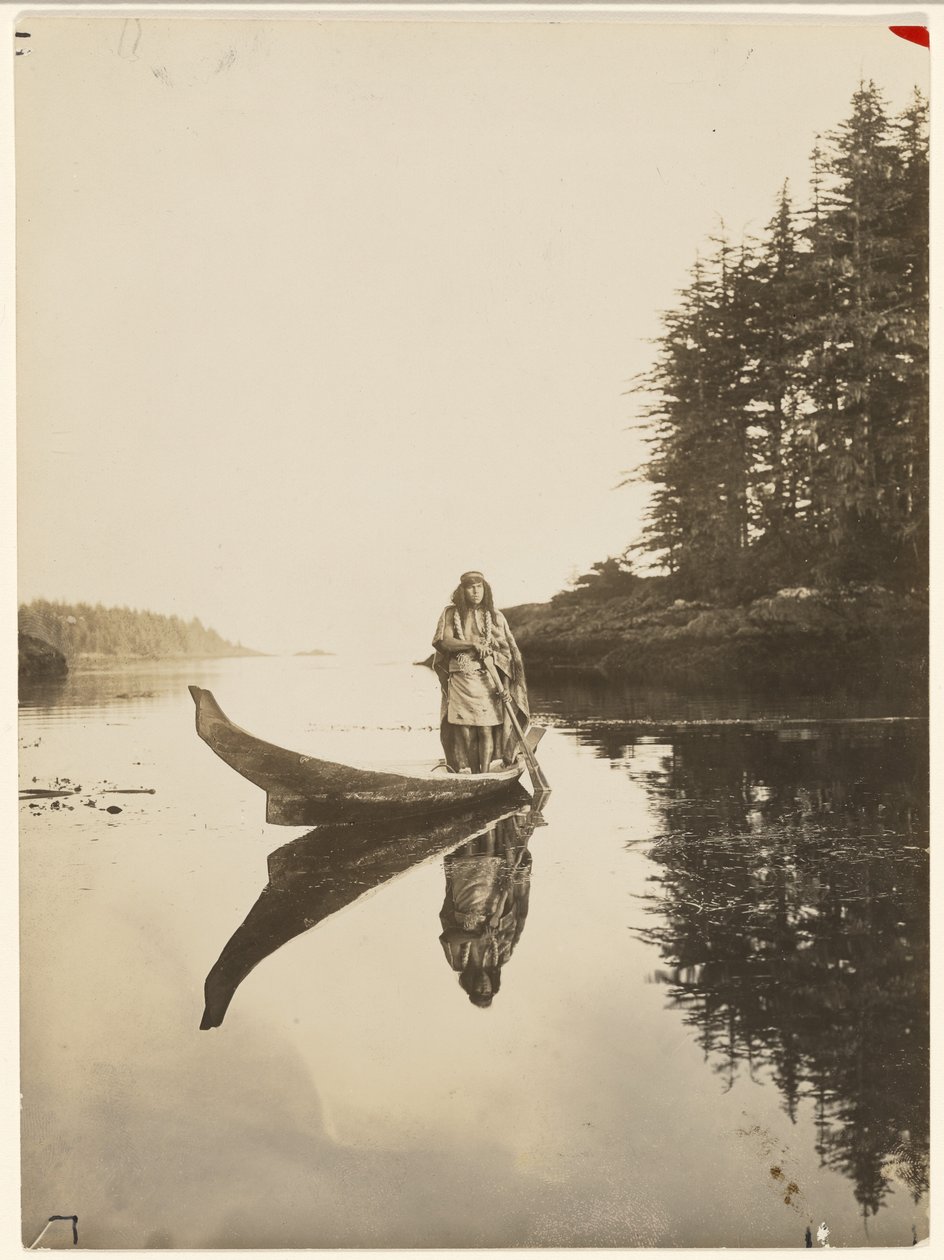 [Lange trotzt mein robustes Schiff Welle und Flut] von Edward S. Curtis