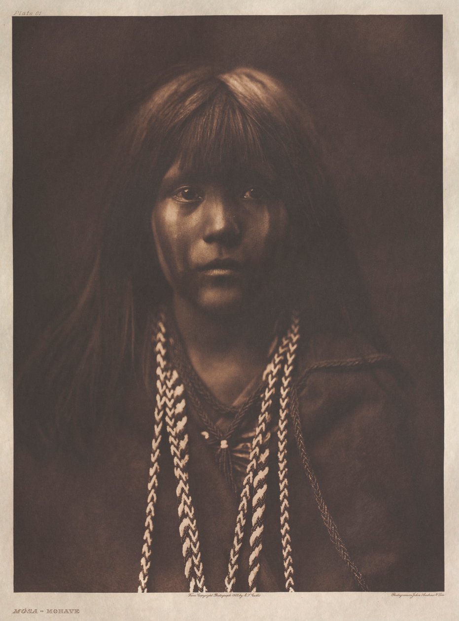Portfolio II, Platte 61: Mósa-Mohave von Edward S. Curtis
