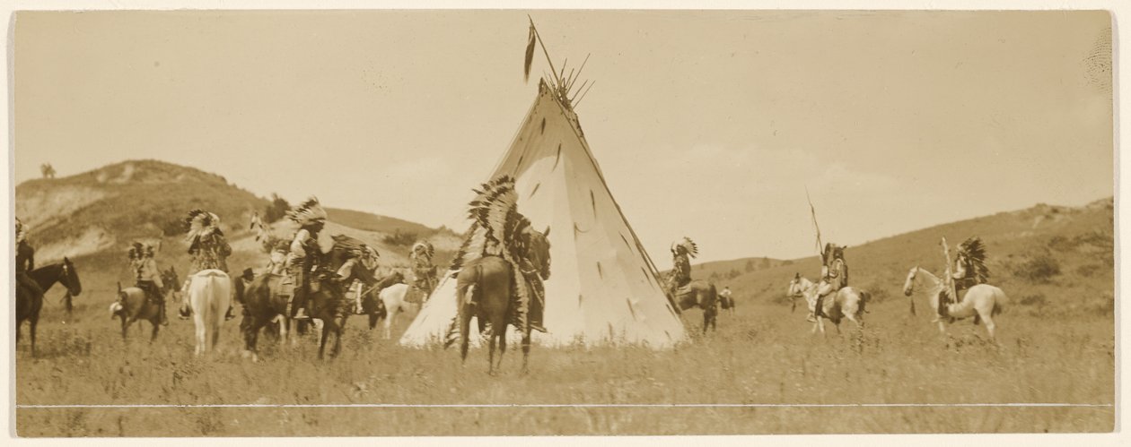 Die Rückkehr zu den Lodges von Edward S. Curtis