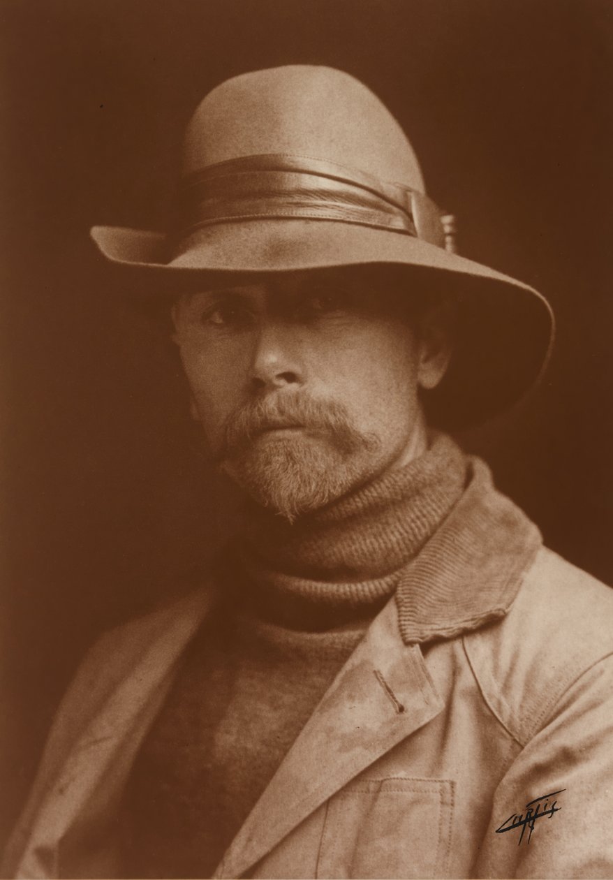 Edward Sheriff Curtis Selbstporträt von Edward Sheriff Curtis
