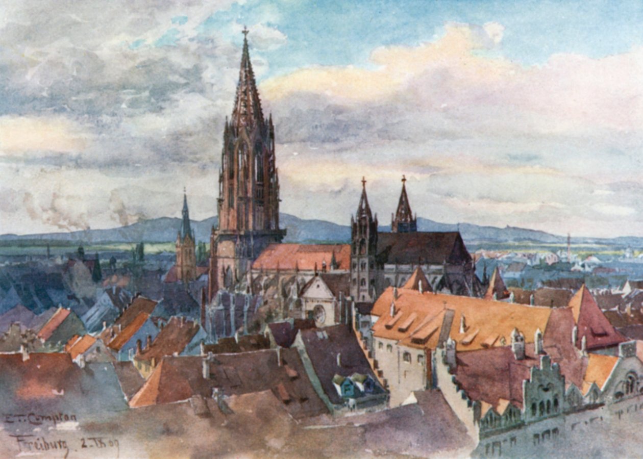 Freiburg im Breisgau von Edward Theodore Compton