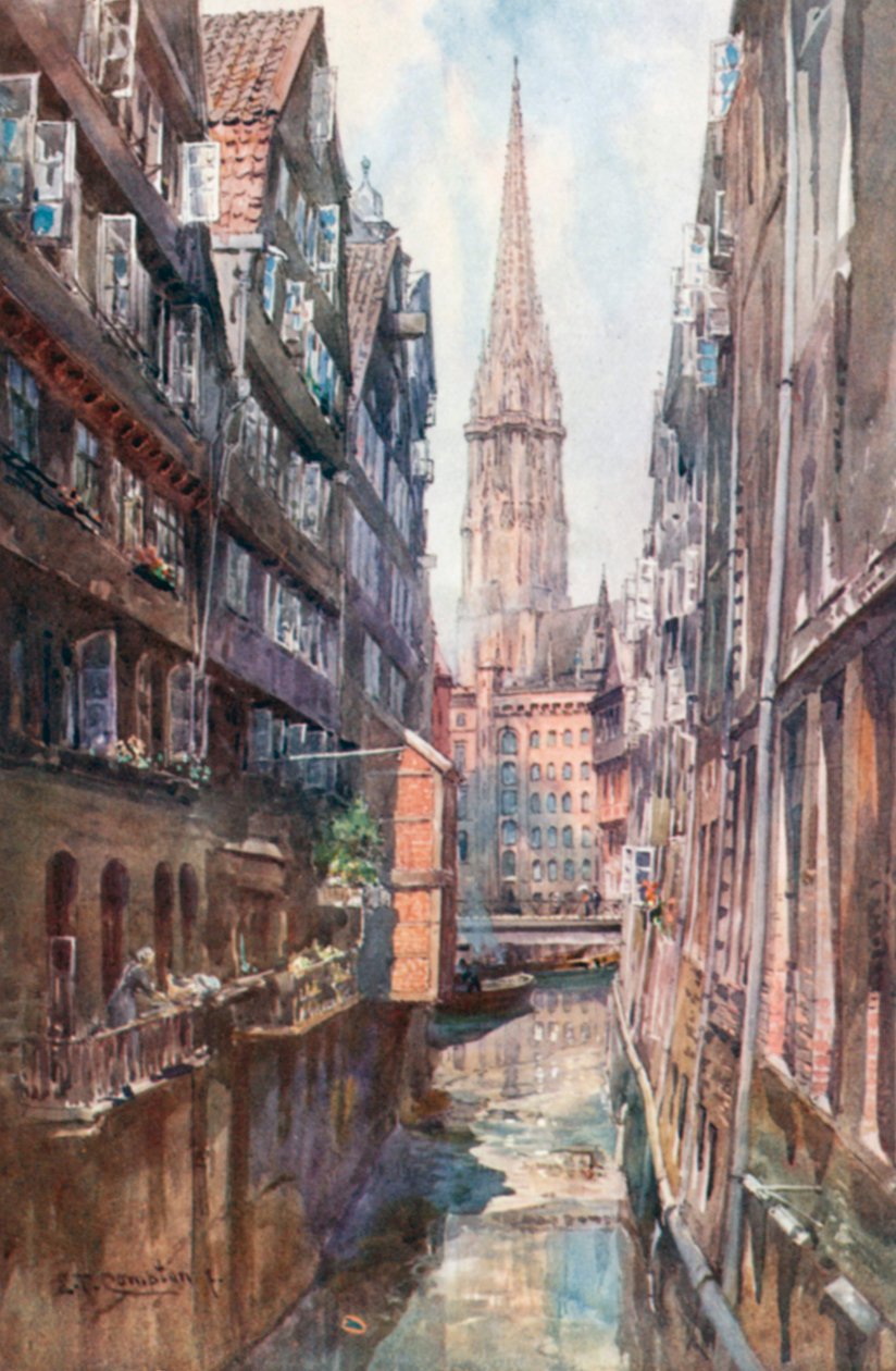 Hamburg – Stecklbornfleth, Nicolai-Kirche von Edward Theodore Compton