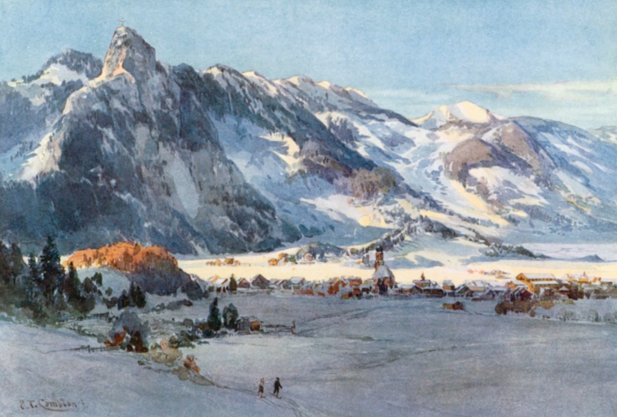 Oberammergau von Edward Theodore Compton