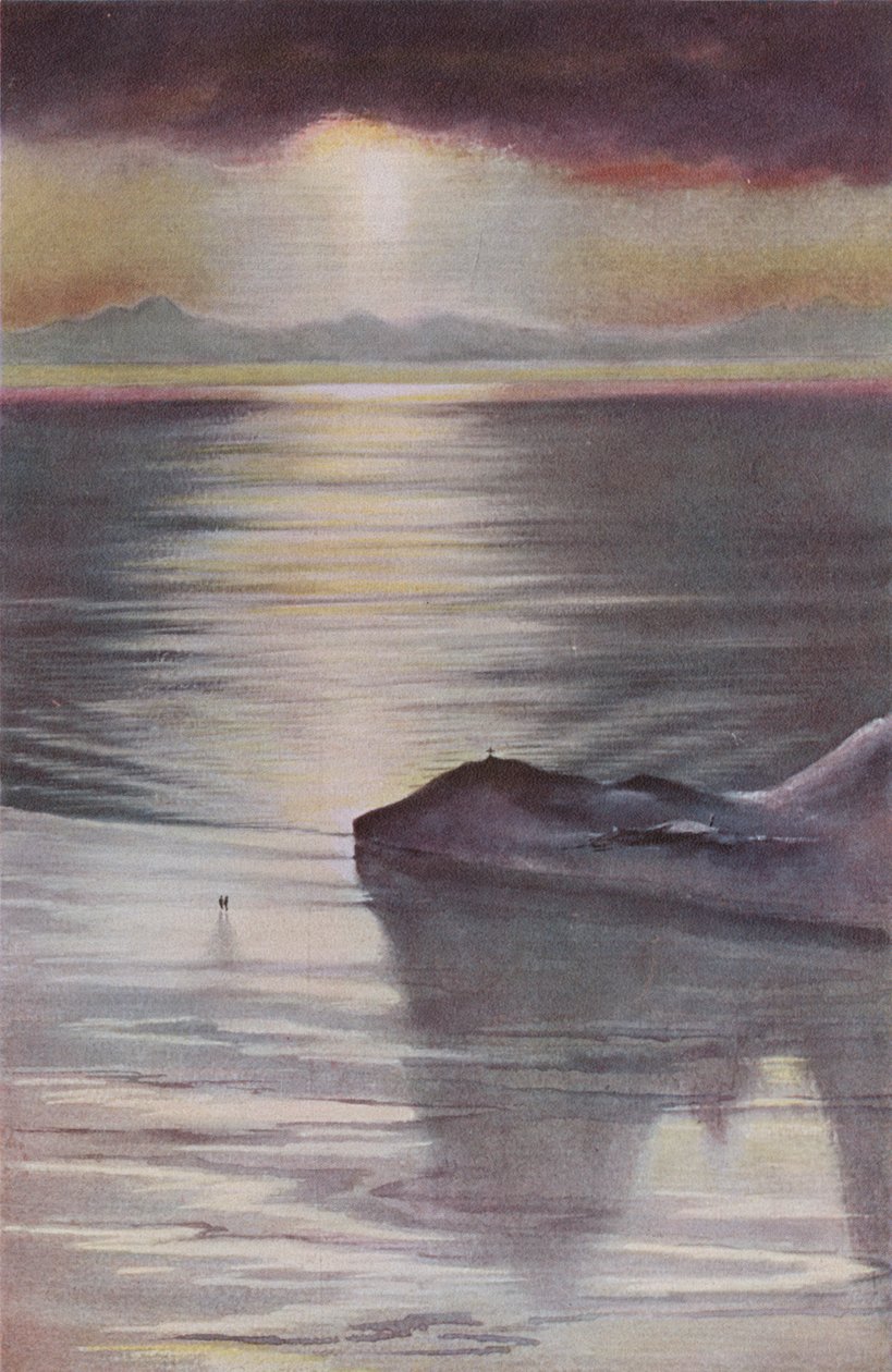 Hut Point vom Observation Hill, 1911, 1913 von Charles Edward Wilson