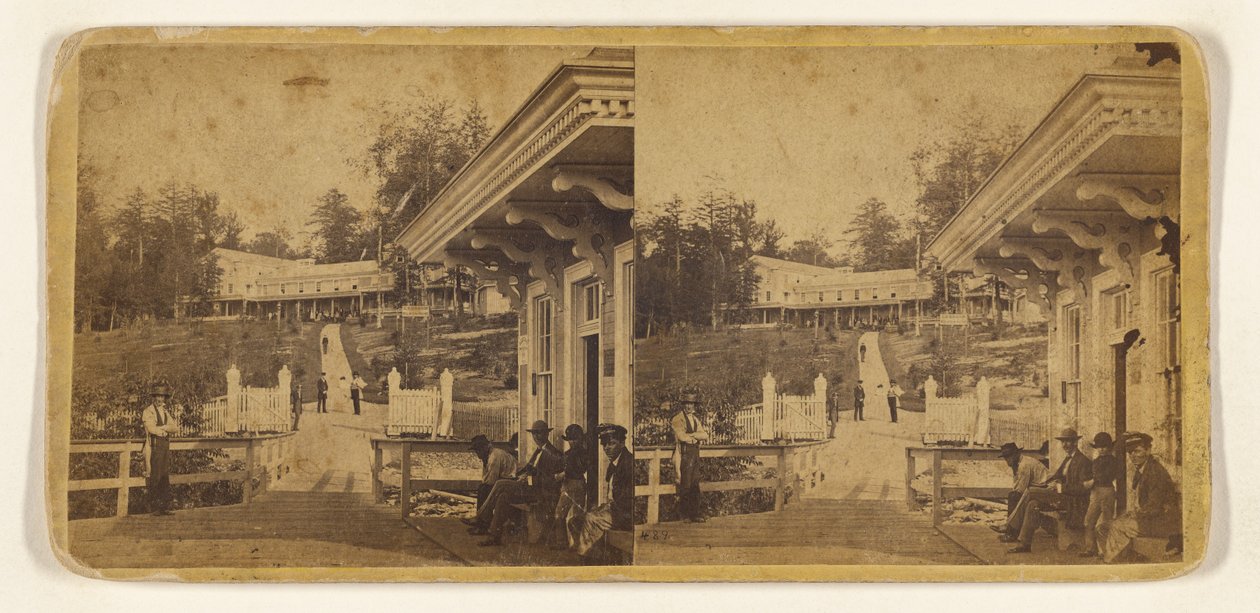 Das Cresson Mountain House. Auf einem der höchsten Gipfel der Alleghenies gelegen...[Pennsylvania Central R.R.] von Edward and Henry T. Anthony and Co.