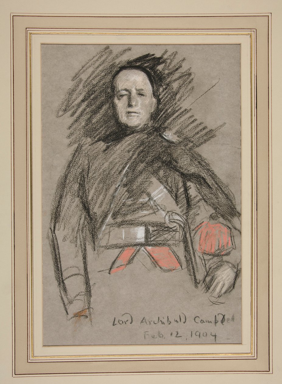 Krönung von Edward VII. Porträt: Lord Archibald Campbell von Edwin Austin Abbey